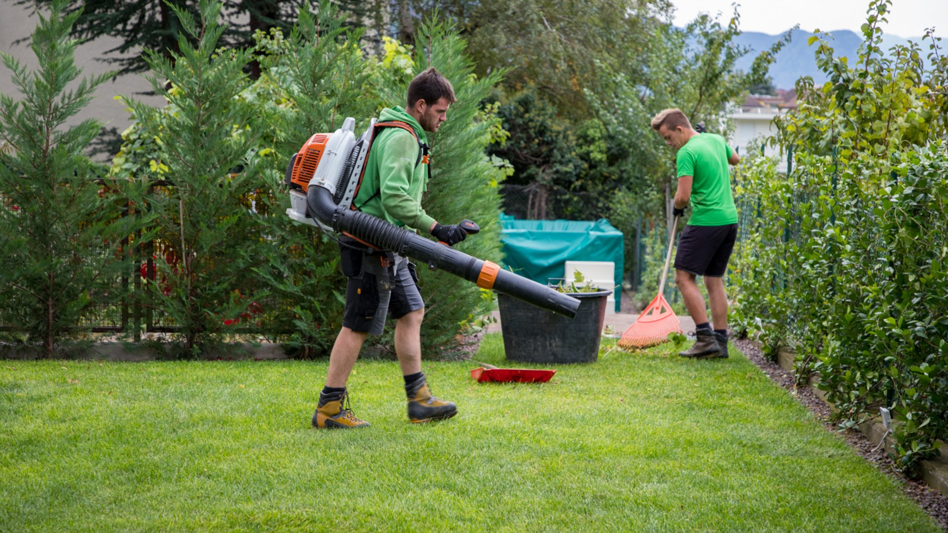 Il nostro team realizza giardini privati e non!