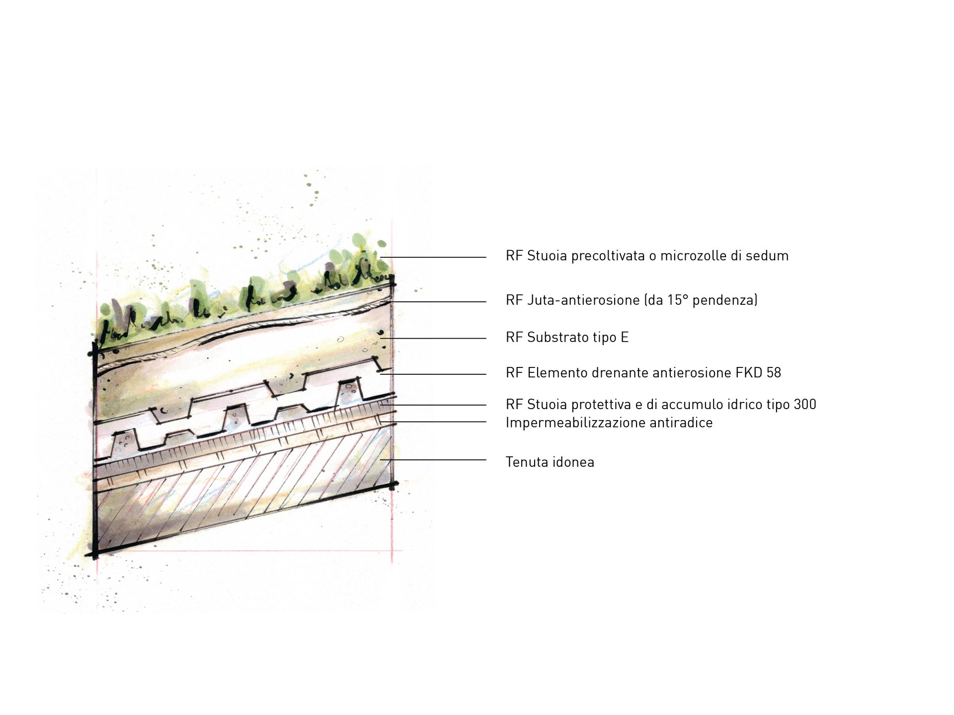 Tetti spioventi del professionista Rasenfix Tetti spioventi del professionista Rasenfix