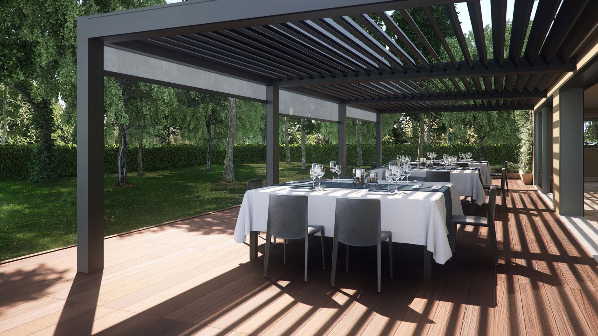 Pergola - der perfekte Sonnenschutz
