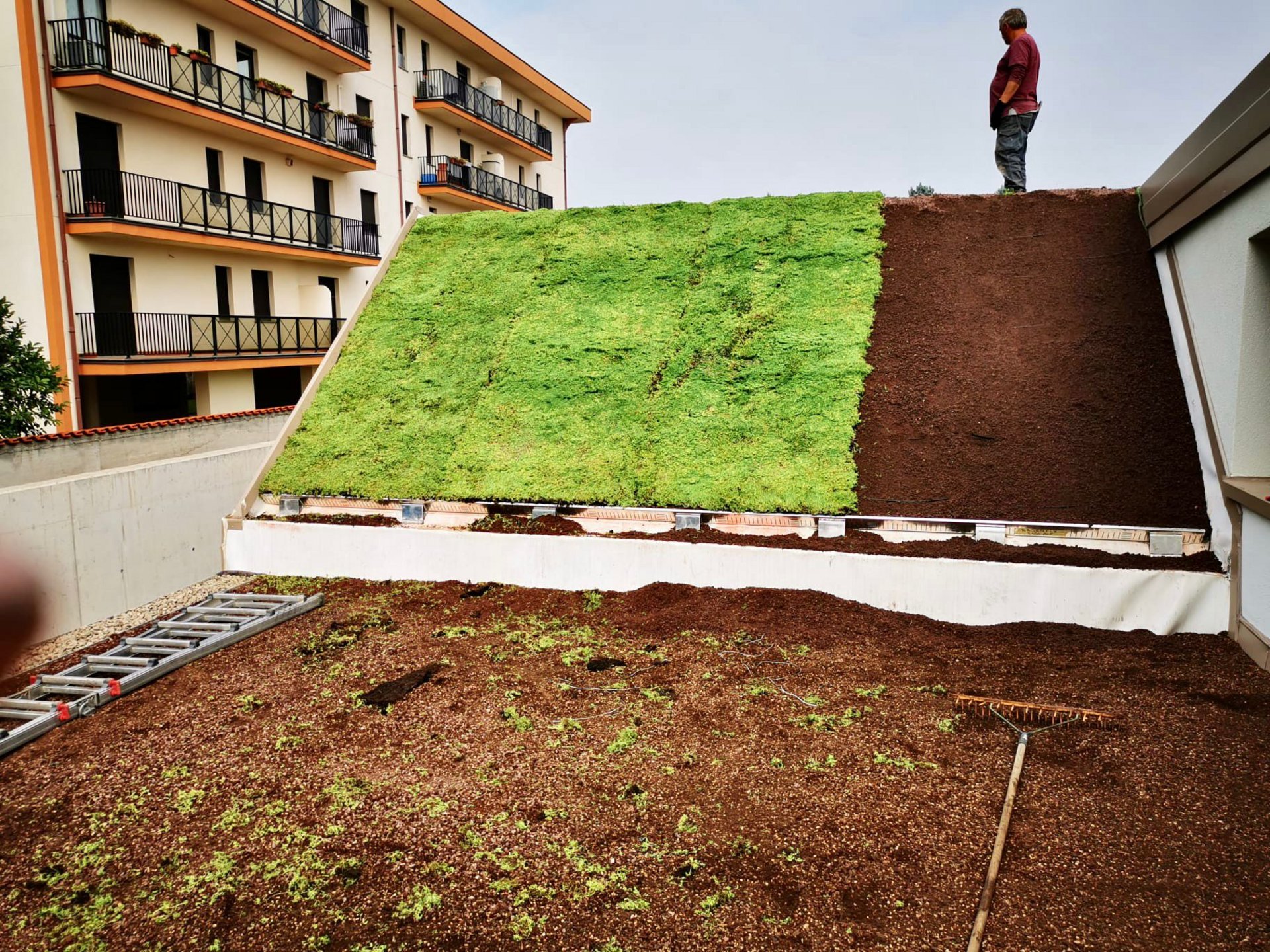 Tetti spioventi del professionista Rasenfix Tetti spioventi del professionista Rasenfix