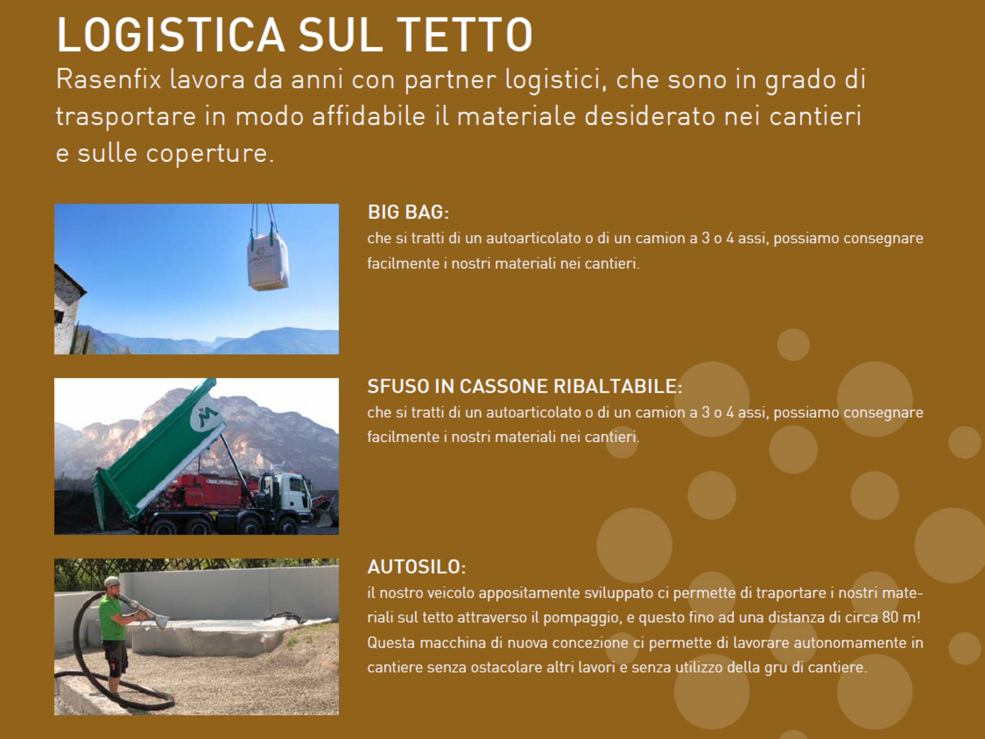 Substrati - produzione propria, qualità al top Substrati - produzione propria, qualità al top